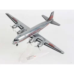 Airplane Model*Herpa 571074 1:200 TWA Douglas DC-4 N45346 "The Acropolis" - Miniature Marvels: Airplane Models & Painted Dice