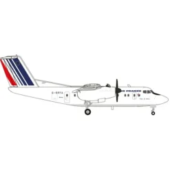 Airplane Model*Herpa Wings 572644 1:200 Air France De Havilland Canada DHC-7 "Ville de Paris" - Miniature Marvels: Airplane Models & Painted Dice