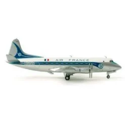 Airplane Model*Herpa Wings 553599 1:200 Air France Vickers 700 - Miniature Marvels: Airplane Models & Painted Dice