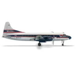 Airplane Model*Herpa Wings 551267 1:200 Delta CV440 - Miniature Marvels: Airplane Models & Painted Dice