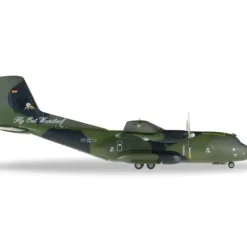 Airplane Model*Herpa Wings 557849 1:200 German Air Force C-160 - Miniature Marvels: Airplane Models & Painted Dice