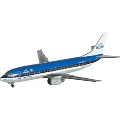 Airplane Model*Herpa Wings 550123 1:500 KLM Boeing 737-400 - Miniature Marvels: Airplane Models & Painted Dice