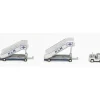 Airplane Model*Herpa Wings 571883 1:200 KLM historic passenger stairs (2) with tractor (1) - Miniature Marvels: Airplane Models & Painted Dice