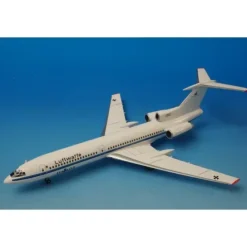 Airplane Model*Herpa Wings 555456 1:200 Luftwaffe Tupolev TU-154M - Miniature Marvels: Airplane Models & Painted Dice