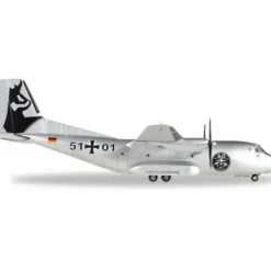 Airplane Model*Herpa Wings 558655 1:200 Luftwaffe Transall C-160 - Miniature Marvels: Airplane Models & Painted Dice