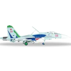 Airplane Model*Herpa Wings 580007 1:72 SU-27 4th Combat and Conversion Center "Lipetsk Shark" - Miniature Marvels: Airplane Models & Painted Dice