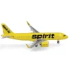 Airplane Model*Herpa Wings HE537421 1:500 Spirit Airbus A320neo N925NK - Miniature Marvels: Airplane Models & Painted Dice
