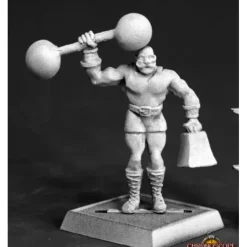 Miniature<Herq, Circus Strong Man: Chronoscope RPR 50273 - Miniature Marvels: Airplane Models & Painted Dice