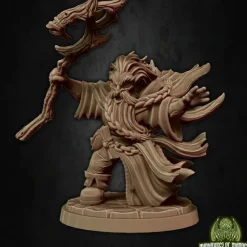 Miniature<Hesur Stormbearer - Miniature Marvels: Airplane Models & Painted Dice