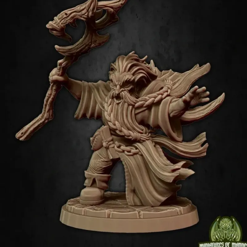 Miniature<Hesur Stormbearer - Miniature Marvels: Airplane Models & Painted Dice
