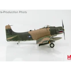 Airplane Model*Hobby Master HA2914 1:72 A-1H Skyraider TS/53-137628, 22nd SOS, 56th SOW, South Vietnam - Miniature Marvels: Airplane Models & Painted Dice