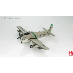Airplane Model*Hobby Master HA2906 1:72 Douglas A-1J Skyraider BuNo. 142031, VA-145 The Swordsmen, Feb 1, 1966 - Miniature Marvels: Airplane Models & Painted Dice