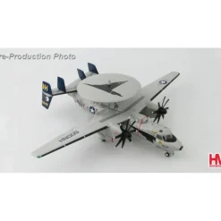 Airplane Model*Hobby Master HA4807 1:72 E-2C Hawkeye "Wallbangers" - Miniature Marvels: Airplane Models & Painted Dice