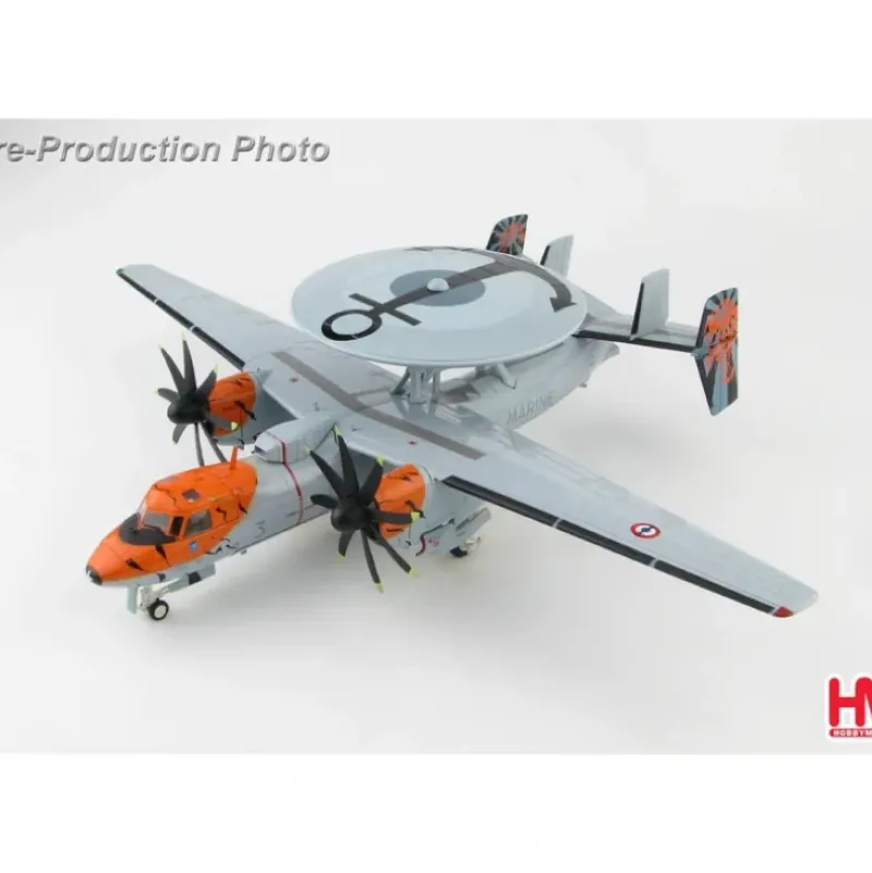 Airplane Model*Hobby Master HA4815 1:72 E-2C Hawkeye Tiger Meet, French Navy 2016 - Miniature Marvels: Airplane Models & Painted Dice