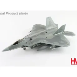 Airplane Model*Hobby Master HA2827 1:72 F-22 Raptor 91-4007, 412 TW, Edwards AFB - Miniature Marvels: Airplane Models & Painted Dice
