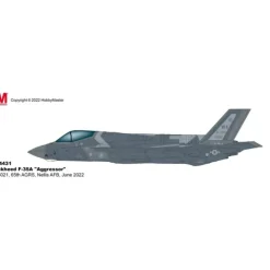 Airplane Model*Hobby Master HA4431 1:72 F-35A 65th AGRS Nellis AFB - Miniature Marvels: Airplane Models & Painted Dice