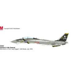 Airplane Model*Hobby Master HA5240 1:72 F-14A Tomcat "Jolly Rogers" - Miniature Marvels: Airplane Models & Painted Dice