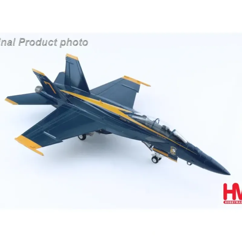 Airplane Model*Hobby Master HA5128 1:72 F/A-18F "Blue Angels" #7 US Navy "75th Anniversary" - Miniature Marvels: Airplane Models & Painted Dice
