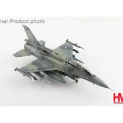 Airplane Model*Hobby Master HA38023 1:72 F-16D Hellenic Air Force (2 AGM-88) - Miniature Marvels: Airplane Models & Painted Dice