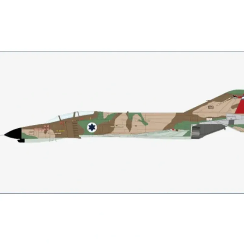 Airplane Model*Hobby Master HA19039 1:72 F-4E "Kurnass" - Miniature Marvels: Airplane Models & Painted Dice