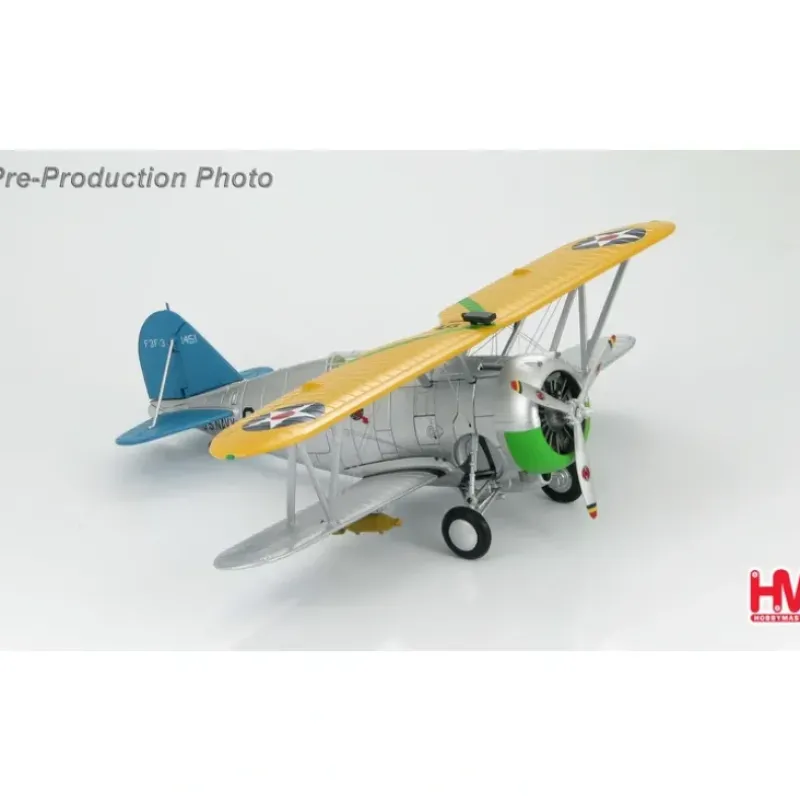 Airplane Model*Hobby Master HA7304 1:48 F3F-3 Flying Barrel, BuNo 1451, VF6 Shooting Stars, 6-F-15, USS Enterprise, August 1940 - Miniature Marvels: Airplane Models & Painted Dice