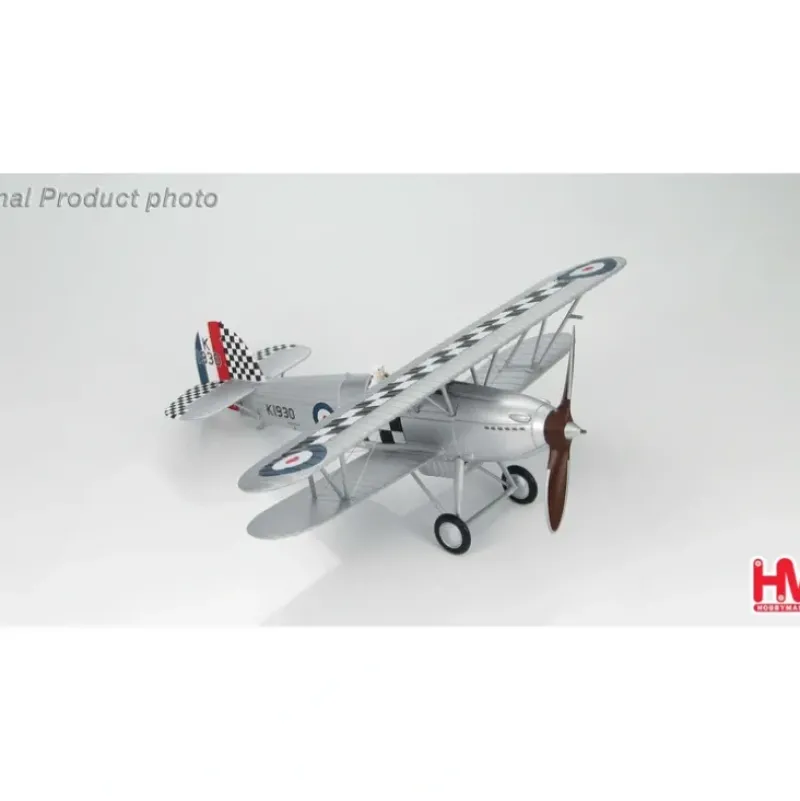Airplane Model*Hobby Master HA8001 1:48 Hawker Fury I Fighting Cocks - Miniature Marvels: Airplane Models & Painted Dice