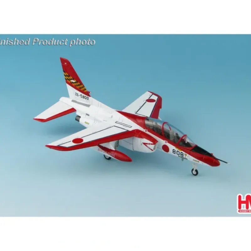 Airplane Model*Hobby Master HA3904 1:72 Japan T-4 Trainer "Red Dolphin" 26-5808, 32nd TSQ, JASDF, Hamamatsu A.B.. - Miniature Marvels: Airplane Models & Painted Dice