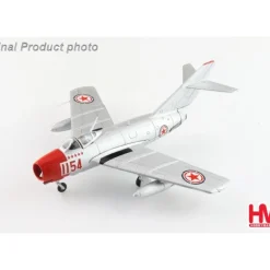 Airplane Model*Hobby Master HA2424 1:72 MIG-15bis No.1154,Chinese People's Volunteers Air Force, North Korea, 1950s HA2424 - Miniature Marvels: Airplane Models & Painted Dice