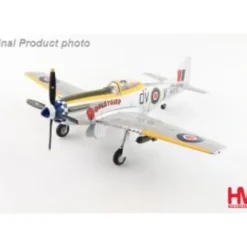 Airplane Model*Hobby Master HA7749 1:48 Mustang MK.IV F/L Arthur S. Joe 19th Sqn, RAF - Miniature Marvels: Airplane Models & Painted Dice
