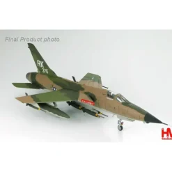 Airplane Model*Hobby Master HA2504 1:72 Republic F-105D Thunderchief, Old Crow II (Bud Anderson) - Miniature Marvels: Airplane Models & Painted Dice