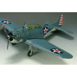 Airplane Model*Hobby Master HA0112 1:72 SBD-3 Dauntless Diecast Model USN VS-5, USS Yorktown, Battle of Coral Sea, May 1942 - Miniature Marvels: Airplane Models & Painted Dice