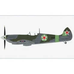 Airplane Model*Hobby Master HA8324 1:48 Spitfire Mk. IX "Russian Spitfire" - Miniature Marvels: Airplane Models & Painted Dice