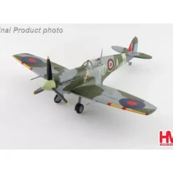Airplane Model*Hobby Master HA7862 1:48 Spitfire Mk. Vb EN921, flown by F/O Jack Sheppard, No. 401 Sqn. (RCAF), 1943 - Miniature Marvels: Airplane Models & Painted Dice
