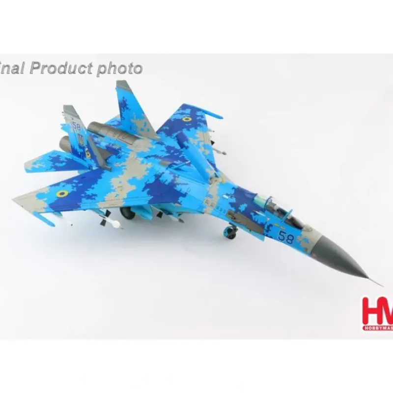 Airplane Model*Hobby Master HA6015 1:72 Su-27 Flanker B Blue 58, Ukrainian Air Force - Miniature Marvels: Airplane Models & Painted Dice