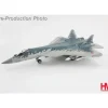 Airplane Model*Hobby Master HA6806 1:72 Su-57 Stealth Fighter 01 Blue, Russian Air Force, 2019 (w/ 2 x R-77 and 2 x R-37 missiles on the wings) - Miniature Marvels: Airplane Models & Painted Dice