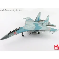 Airplane Model*Hobby Master HA5715 1:72 Su-35S Flanker E Red 07/RF-95909, Russian Air Force, Syria 2023 (with Khibiny ECM pods) - Miniature Marvels: Airplane Models & Painted Dice