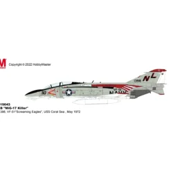 Airplane Model*Hobby Master HA19043 1:72 U.S Navy F-4B "Mig-17 Killer" VF-51 Screaming Eagles - Miniature Marvels: Airplane Models & Painted Dice