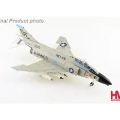 Airplane Model*Hobby Master HA19049 1:72 USMC F-4B VMFA-122 DA Nang Air Base. 1986 - Miniature Marvels: Airplane Models & Painted Dice