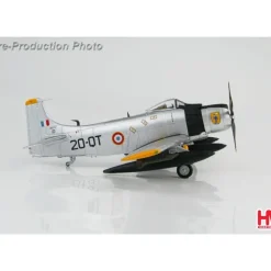 Airplane Model*Hobby Master HA2916 AD-4 Skyraider EC-2/20, French Air Force, early 1960s - Miniature Marvels: Airplane Models & Painted Dice