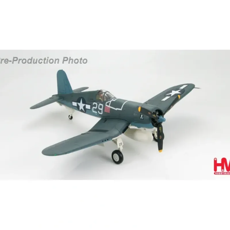 Airplane Model*Hobby Master HA8201 F4U-1A Corsair White 29 VF-17 Jolly Rogers, Lt(JG). Ira C. Kepford - Miniature Marvels: Airplane Models & Painted Dice