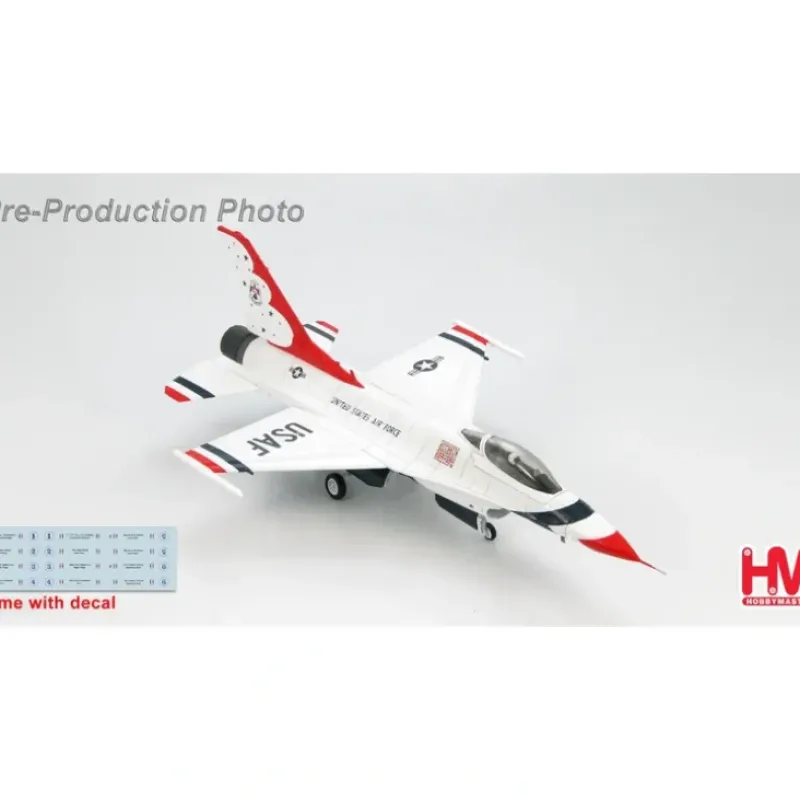 Airplane Model*Hobby Master HA3815B 1:72 F-16C "Thunderbirds" W/Decals - Miniature Marvels: Airplane Models & Painted Dice