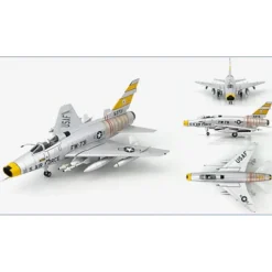 Airplane Model*Hobby Master HA2120B 1:72 F-100D Super Sabre 1st Lt. Joe H. Engle, 474th Fighter Day Sqn., 31st TFW, George AFB, August 1958 - Miniature Marvels: Airplane Models & Painted Dice