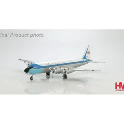 Airplane Model*Hobby Master HL5009 1:200 VC-118A Liftmaster Diecast Model USAF 1254th ATW, #53-3240, 1961, Presidential Transport - Miniature Marvels: Airplane Models & Painted Dice