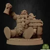 Miniature<Hobur The Party-boy - Miniature Marvels: Airplane Models & Painted Dice