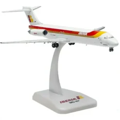 Airplane Model*Hogan Wings 5675 1:200 Iberia Douglas MD-87 EC-EXG - Miniature Marvels: Airplane Models & Painted Dice