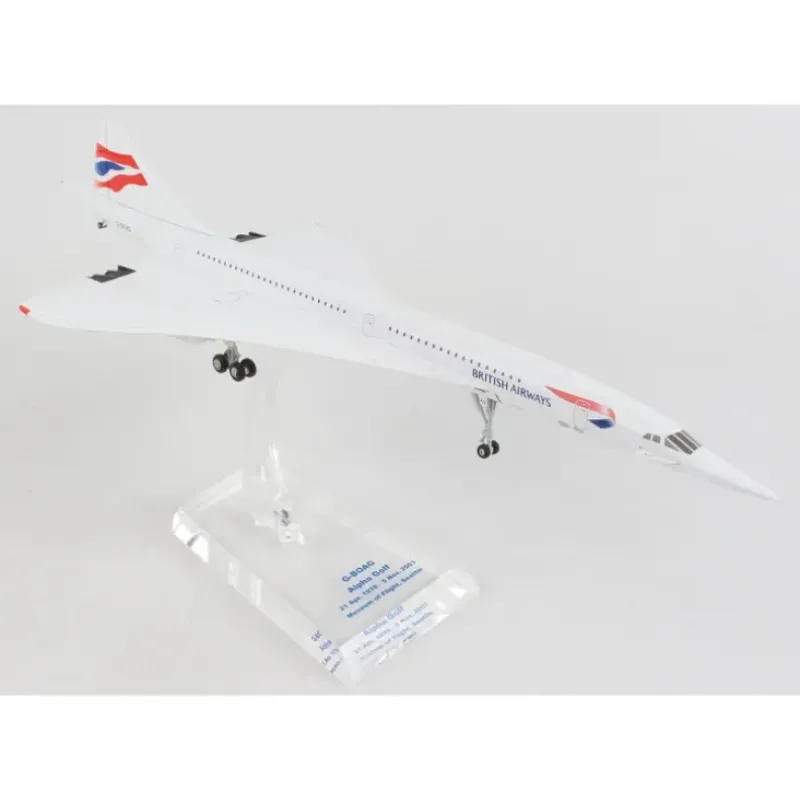 Airplane Model*Hogan Wings 8843(AG) 1:200 British Airways Concorde G-BOAG - Miniature Marvels: Airplane Models & Painted Dice