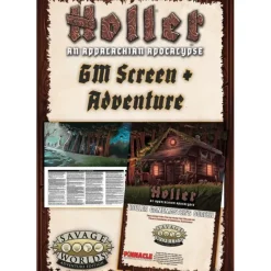 Role-playing Game<Holler: An Appalachian Apocalypse GM Screen & Adventure S2P 11602 - Miniature Marvels: Airplane Models & Painted Dice