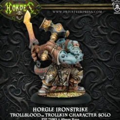 Miniature<Horgle Ironstrike: Trollbloods - Solo PIP 71083 - Miniature Marvels: Airplane Models & Painted Dice