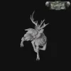 Miniature<Horrid Deer Bundle - Miniature Marvels: Airplane Models & Painted Dice