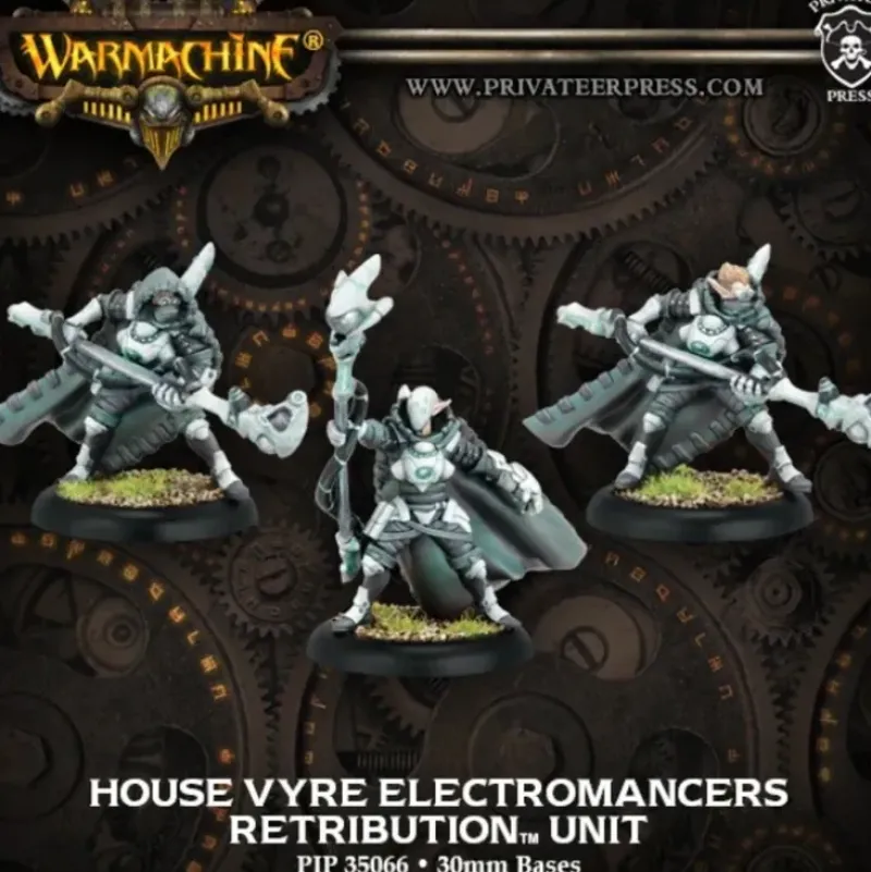 Miniature*House Vyre Electromancers: Retribution - Unit PIP 35066 - Miniature Marvels: Airplane Models & Painted Dice